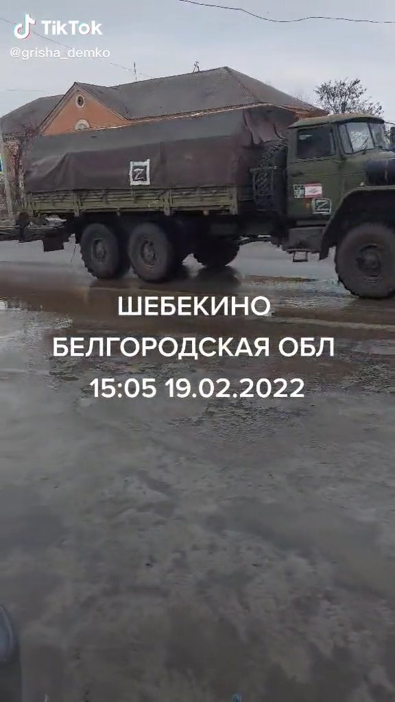 Sociální sítě šokovala videa s ruskou vojenskou těžkou technikou, která má označení &#34;Z&#34;.