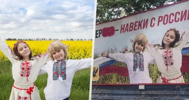 Takhle řádí ruská propaganda: Známé fotografce ukradli snímky dětí a zneužili je v Chersonu