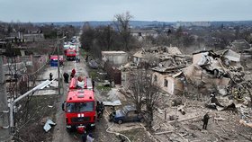 Ukrajina se ocitla pod masivním útokem Rusů. (22. 3. 2024)