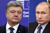 Ukrajinský prezident: Rusko se nám mstí, že jsme se rozhodli pro Evropu