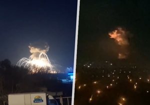 Výbuchy hlásí města po celé Ukrajině.