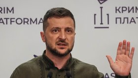 Ukrajinský prezident Volodymyr Zelenskyj