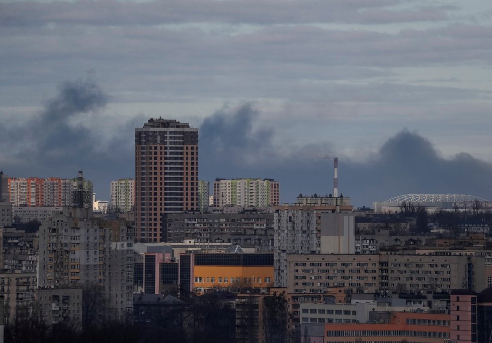 Ráno v Kyjevě. (27.2.2022)