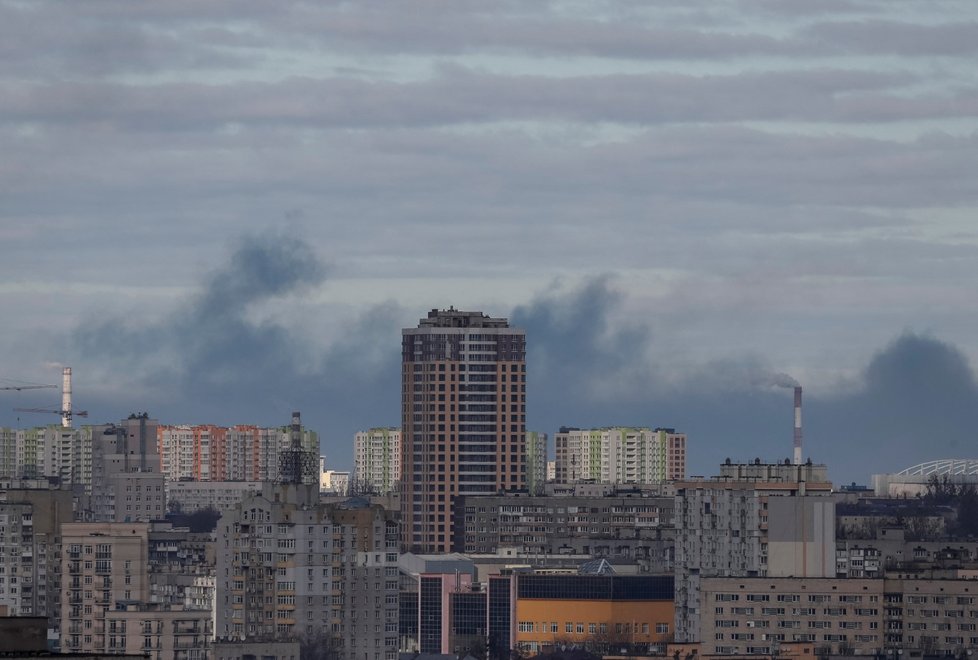 Ráno v Kyjevě. (27.2.2022)
