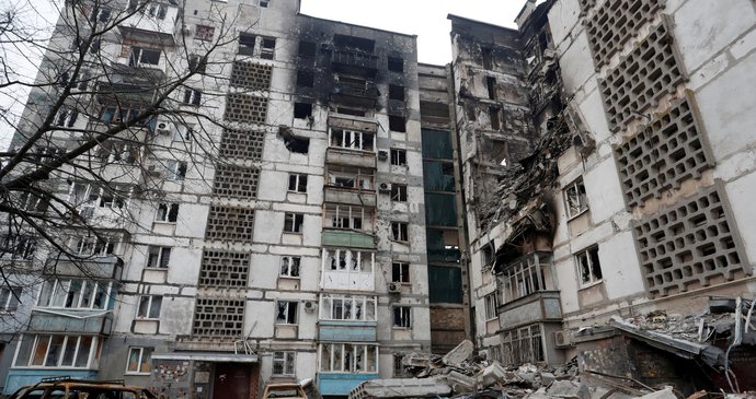 Devastated Mariupol / Zdevastovaný Mariupol. (28.3.2022)
