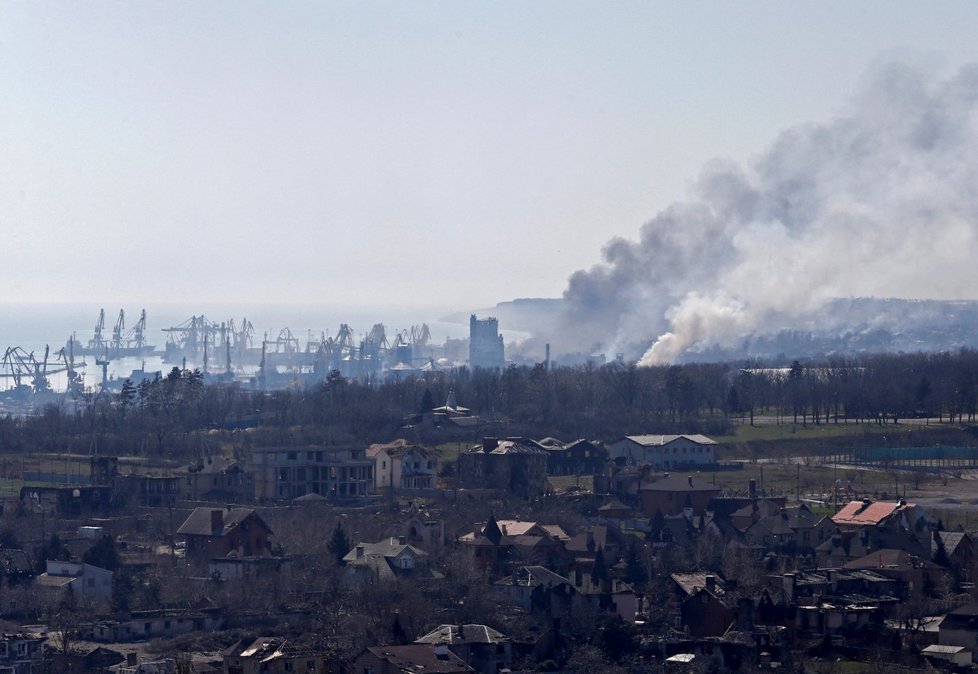 Zdevastovaný Mariupol. (7.4.2022)