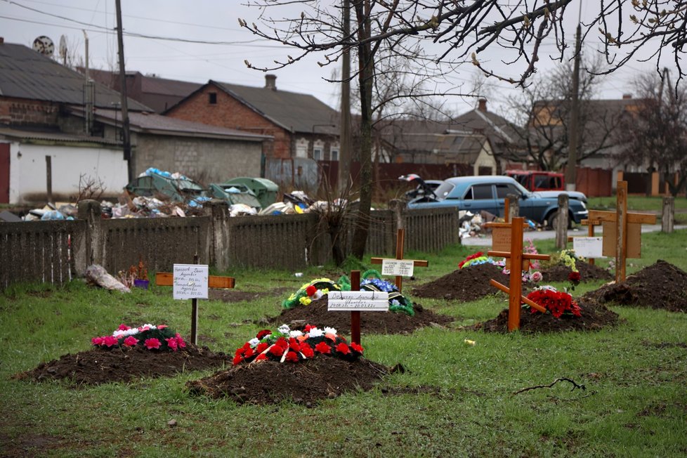 Zdevastovaný Mariupol (13. 4. 2022)