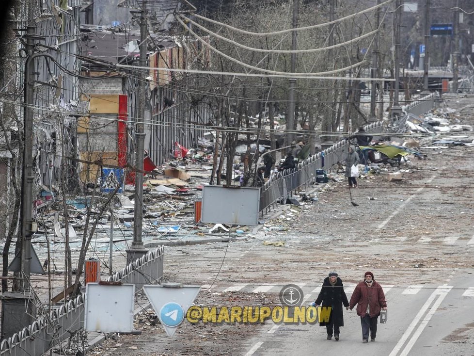 Zkáza města Mariupol (20.4.2022)