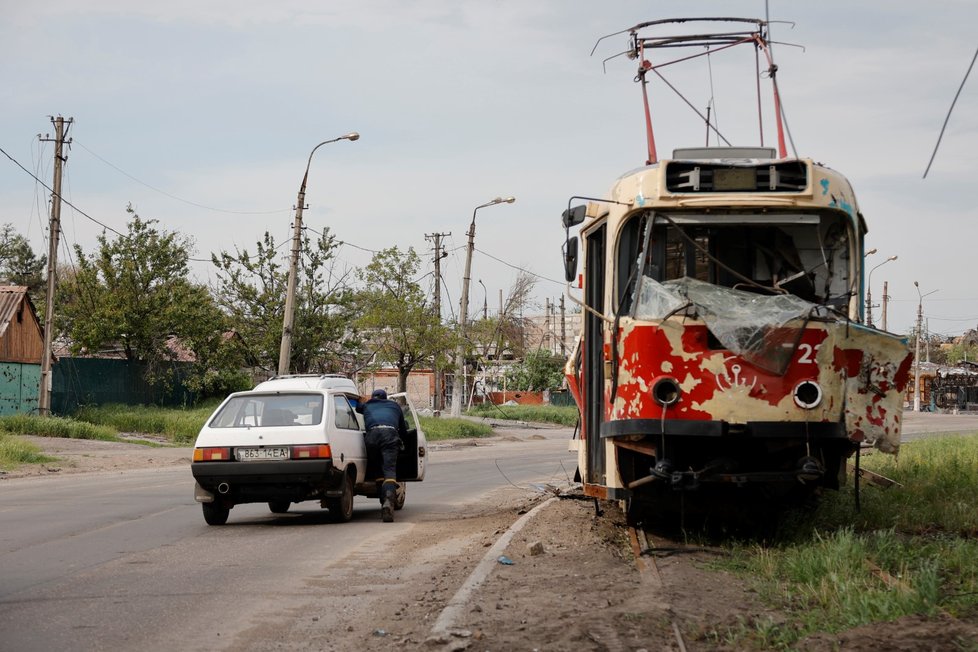 Zkáza Mariupolu. (21.5.2022)