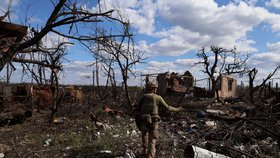 Ukrajinci postupují: Osvobozená Andrijivka nedaleko Bachmutu