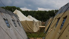 Stanový výcvikový tábor v Bělorusku.