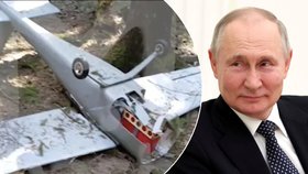 Ukrajinský kamikadze dron měl zřejmě namířeno na Vladimira Putina.
