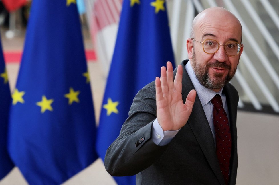 Summit v Bruselu: Předseda Evropské rady Charles Michel (9.2.2023)