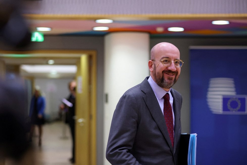 Summit v Bruselu: Předseda Evropské rady Charles Michel (9.2.2023)