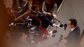 Summit v Bruselu: Polský premiér Mateusz Morawiecki
