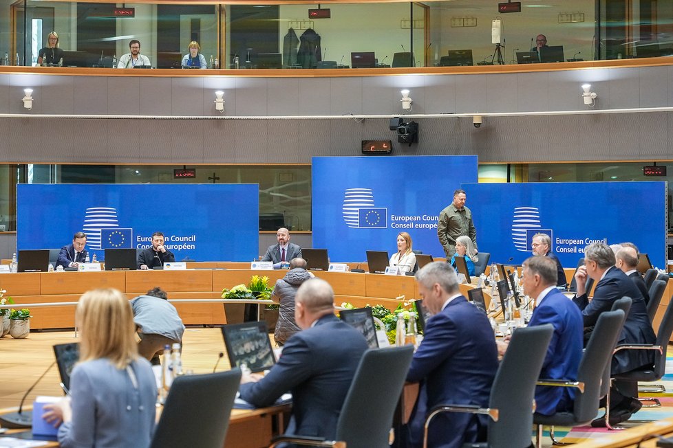 Summit EU v Bruselu. (9.2.2023