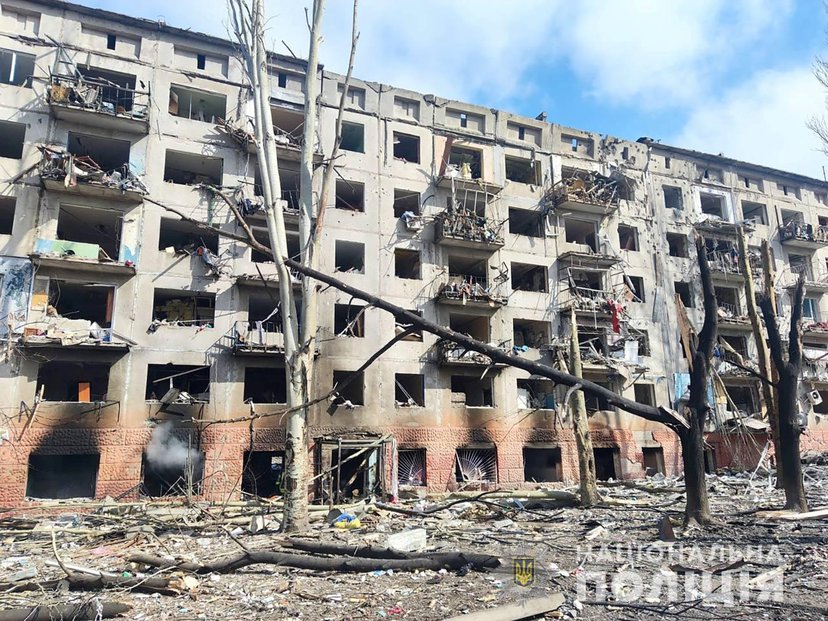 Zkáza města Kramatorsk na Donbasu. (18.3.2022)