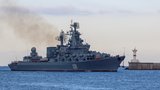 Potopení křižníku Moskva: Úder na morálku Rusů a symbol jejich chaotické invaze, míní západní experti 