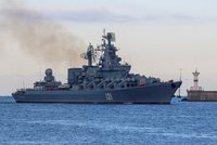 Potopení křižníku Moskva: Úder na morálku Rusů a symbol jejich chaotické invaze, míní západní experti