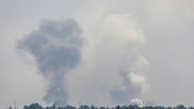 Exploze na Krymu. (16.8.2022)
