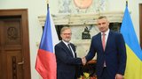Kličko je v Praze. Kyjevský starosta se sešel s Fialou a řeší obnovu Ukrajiny