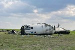 V Záporožské oblasti na Ukrajině ráno havaroval transportní letoun An-26. (22.4.2021)