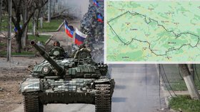 Rusové okupují území velikosti Československa