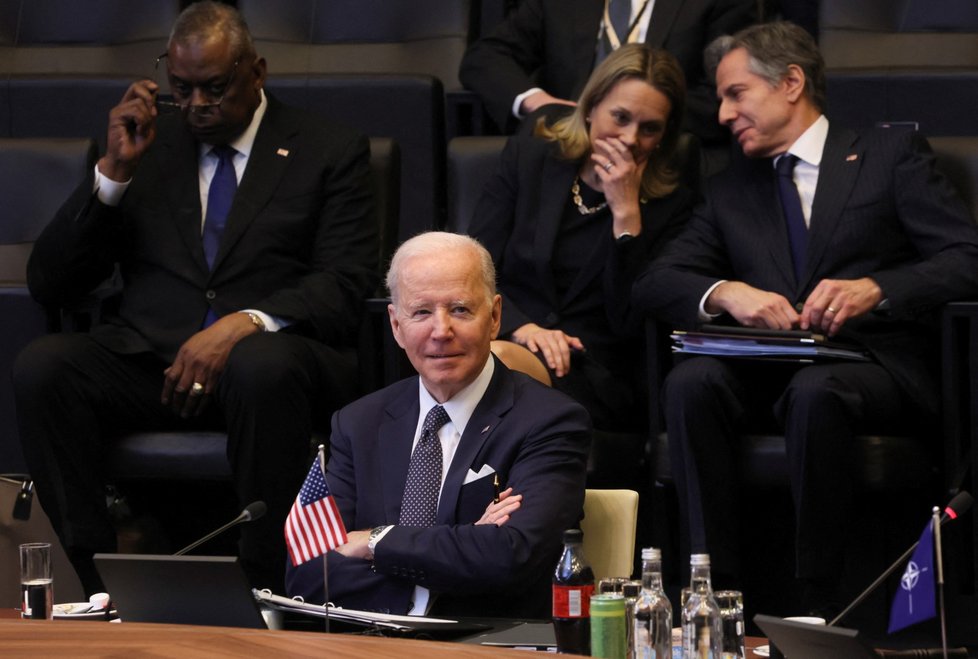 Summit v Bruselu: Americký prezident Joe Biden (24.3.2022)