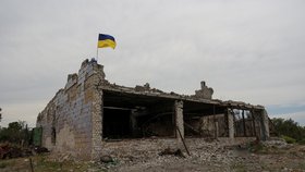 Ukrajinskými silami osvobozená obec Neskuchne v Doněcké oblasti (8. 7. 2023)