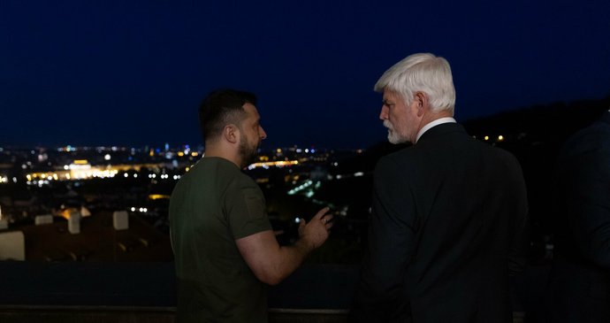 Prezidenti Petr Pavel a Volodymyr Zelenskyj