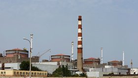 Jaderná elektrárna v Záporoží.