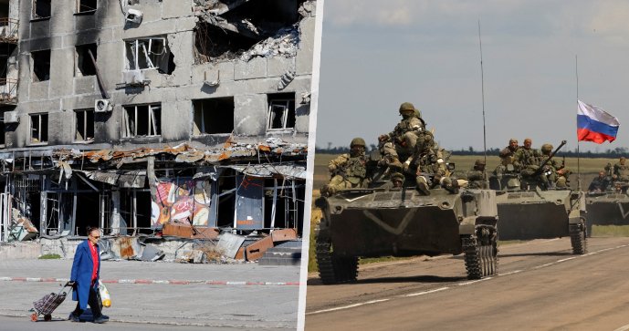 Okupované oblasti Ukrajiny: Rusko si zabralo zemědělské oblasti i přístavy