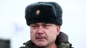 Generálmajor Andrej Suchověckij, jeden z velitelů ruské Specnaz. Podle ukrajinské armády byl zabit během střetů ukrajinských a ruských jednotek, (3.03.2022