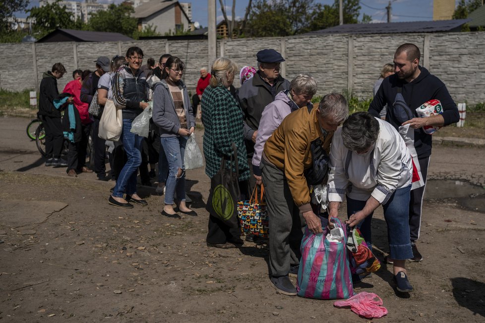 Válka na Ukrajině: Charkov, (23.05.2022).