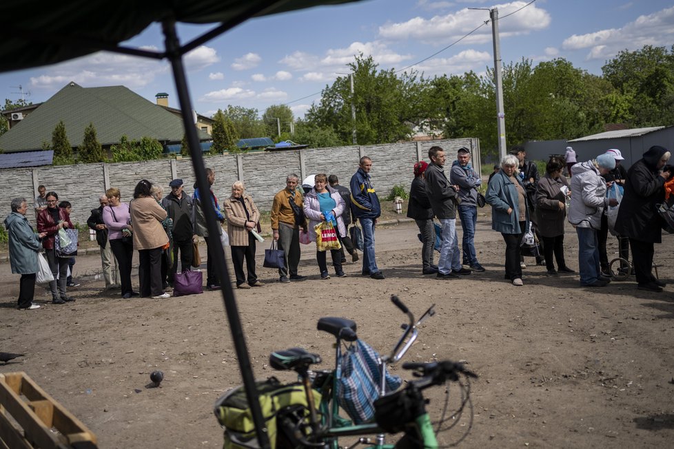 Válka na Ukrajině: Charkov, (23.05.2022).