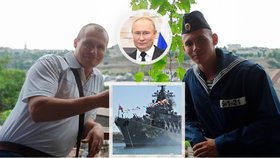 Otec dvacetiletého Rusa, který zemřel na křižníku Moskvy, tvrdí, že Kreml nechal loď potopit záměrně