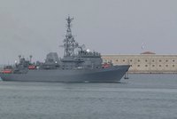 ONLINE: Ukrajinci zasáhli u Krymu dvě malé ruské výsadkové lodě, prohlásila rozvědka