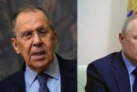 Ukrajina žádá nepřijatelné, hlásí Lavrov. Putin na jednání řešil masakr v Buči