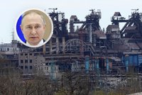Vzdal Putin útok na Azovstal? Přiklonil se k blokádě, jednotky podle Britů posílá jinam