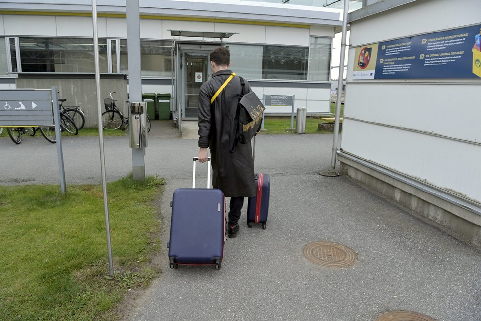 Rusové, kteří kvůli mobilizaci prchají do Finska.