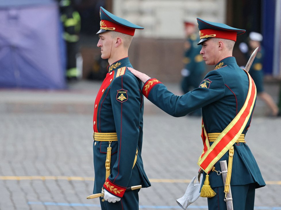 Den vítězství na Rudém náměstí v Moskvě, (9.05.2022).