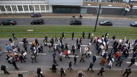 Proruská demonstrace v Kolíně nad Rýnem