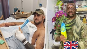 Drsňák „Rambo“ se vrací na frontu. Britský veterán přežil krvavý ruský útok
