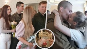 Hromadná svatba v Rusku.