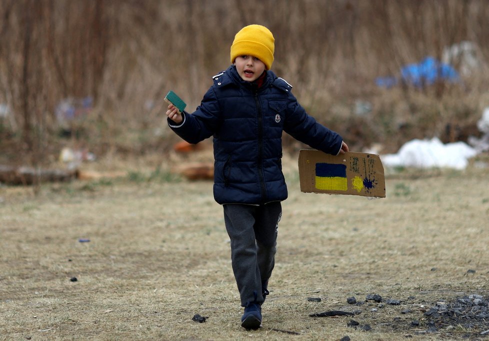 Ukrajinští uprchlíci v Polsku, (27.03.2022)