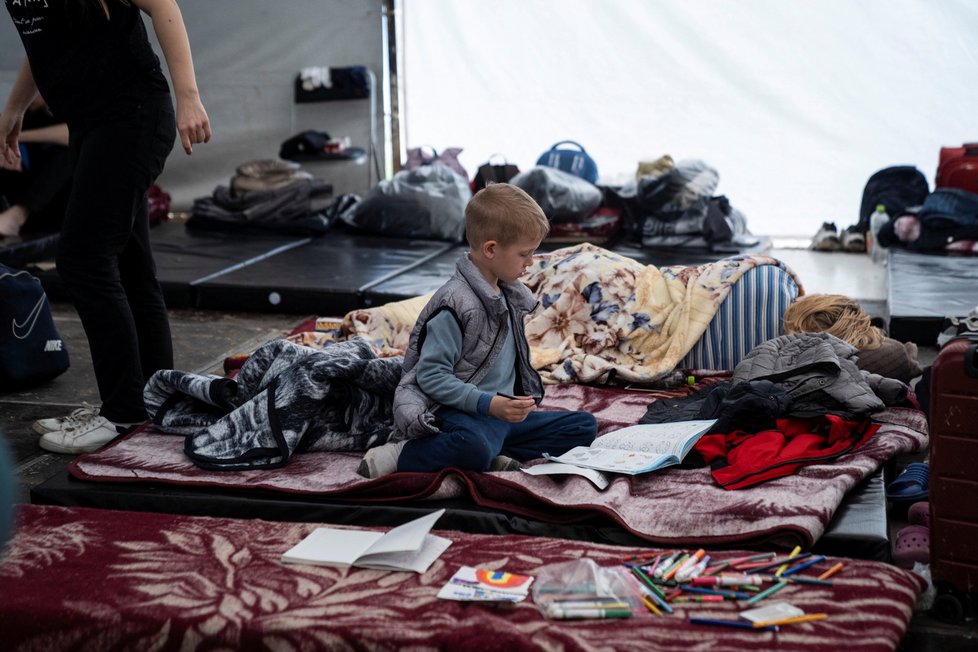 Válka na Ukrajině: Váleční uprchlíci v Mexiku.
