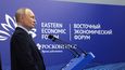 Ruský prezident Vladimir Putina na ekonomickém fóru ve Vladivostoku