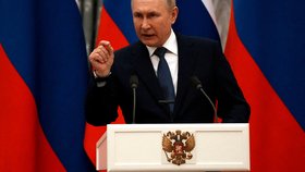 Ruský prezident Vladimir Putin.