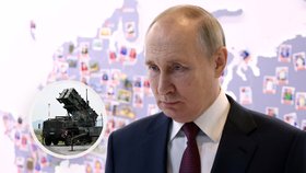 Putin haní systém Patriot: Je prý zastaralý. Protivzdušnou obranu poskytly Kyjevu USA
