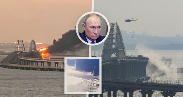Zhroutí se Putinův režim stejně jako jeho Kerčský most? Proč byl útok na krymskou spojnici tak důležitý